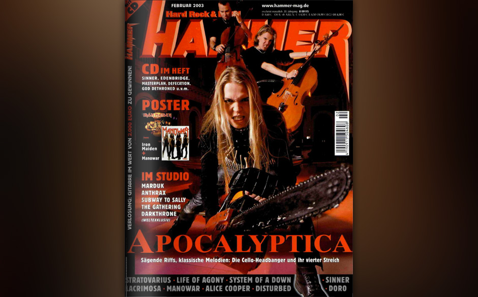 METAL HAMMER-Titelbilder seit 1984