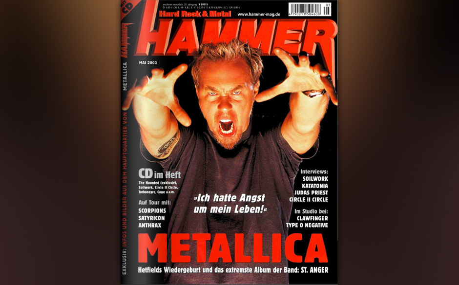 METAL HAMMER-Titelbilder seit 1984