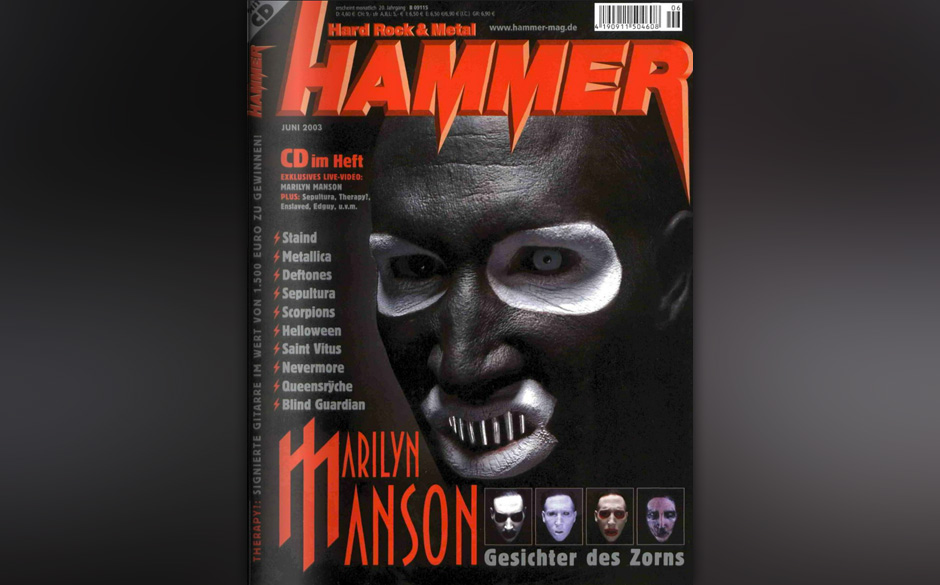 METAL HAMMER-Titelbilder seit 1984