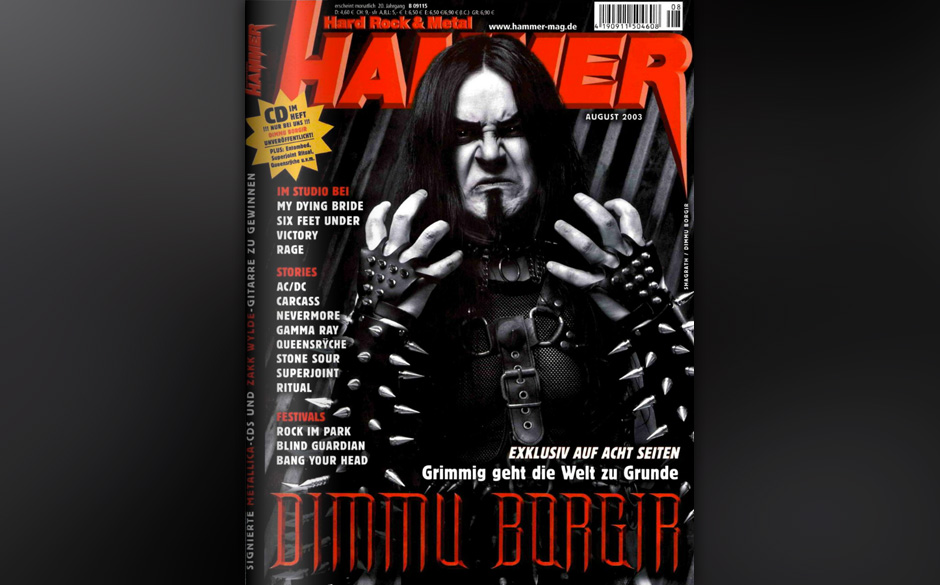 METAL HAMMER-Titelbilder seit 1984