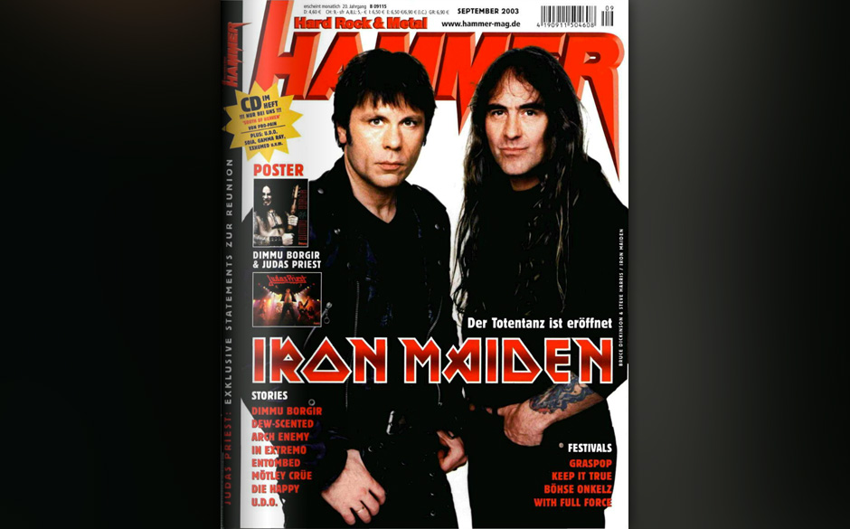 METAL HAMMER-Titelbilder seit 1984
