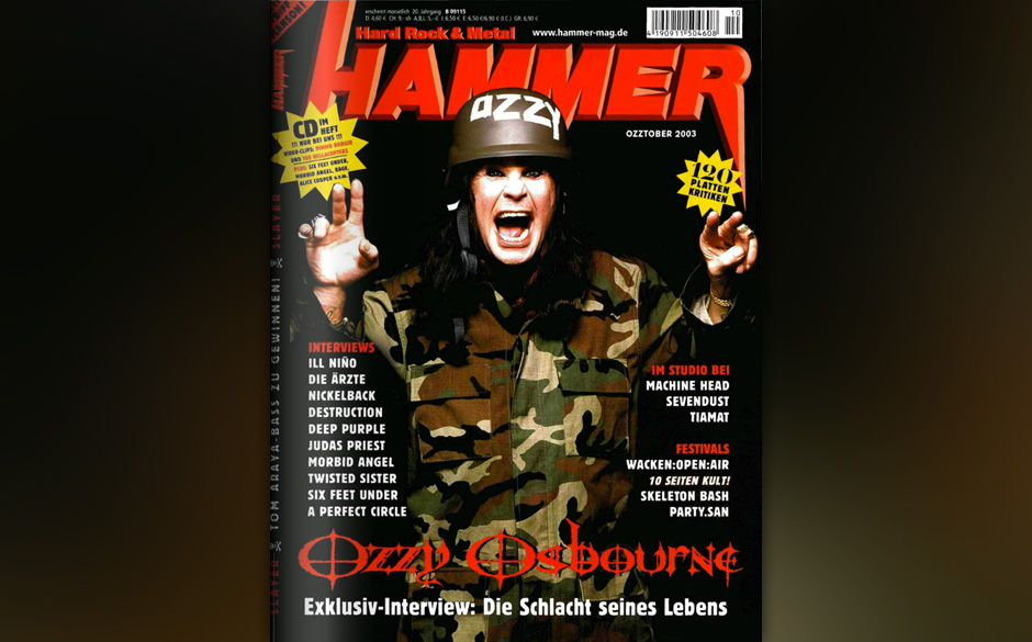 METAL HAMMER-Titelbilder seit 1984