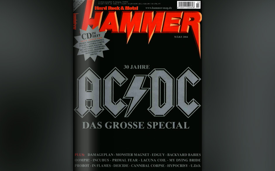 METAL HAMMER-Titelbilder seit 1984