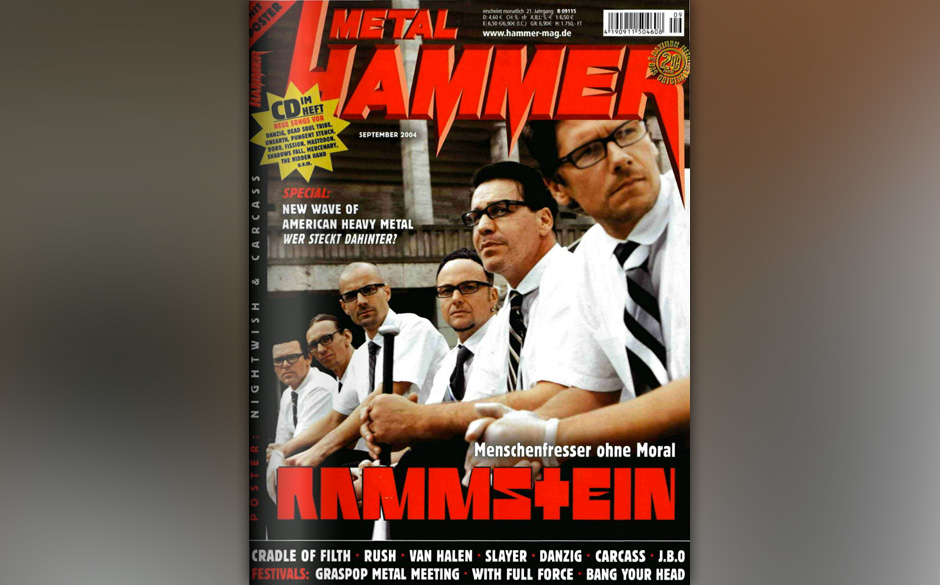 METAL HAMMER-Titelbilder seit 1984