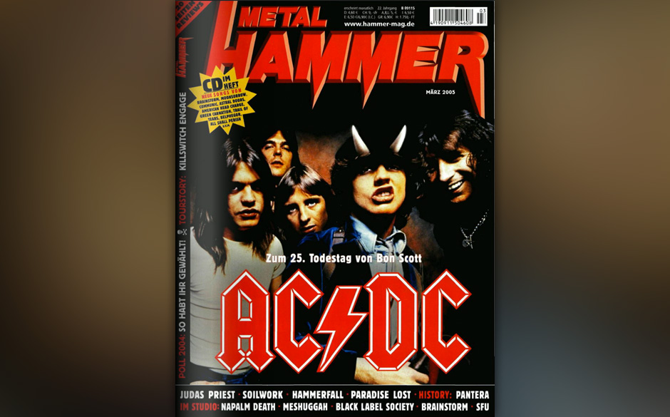 METAL HAMMER-Titelbilder seit 1984