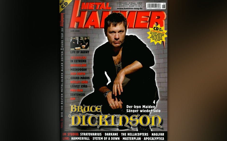 METAL HAMMER-Titelbilder seit 1984