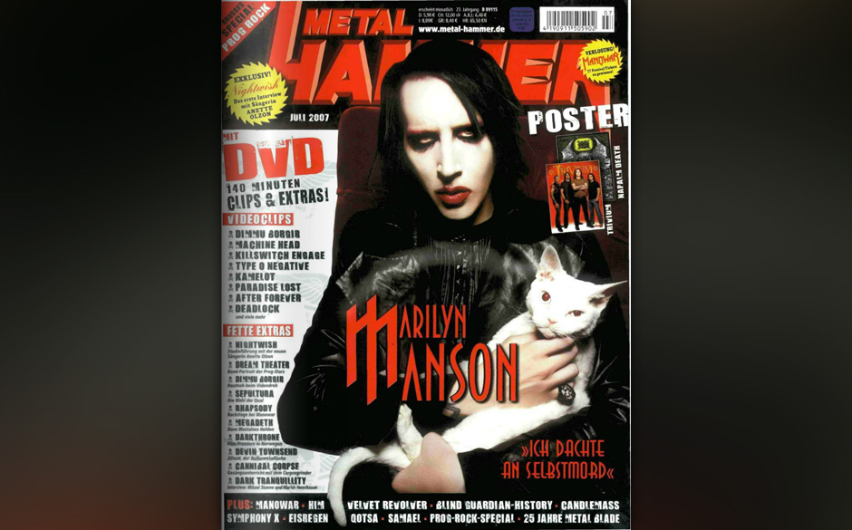 METAL HAMMER-Titelbilder seit 1984