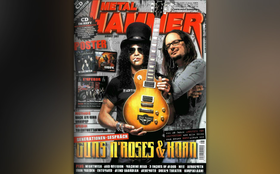 METAL HAMMER-Titelbilder seit 1984