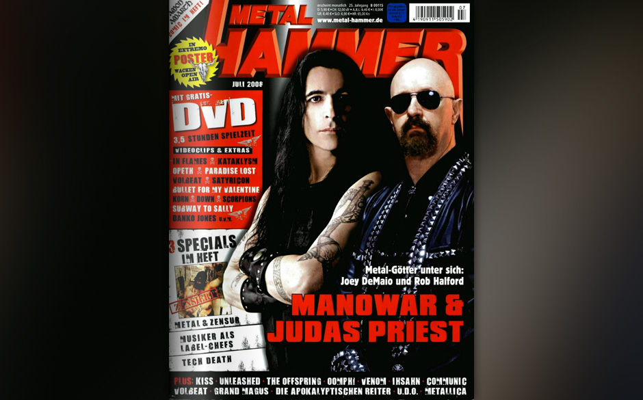 METAL HAMMER-Titelbilder seit 1984