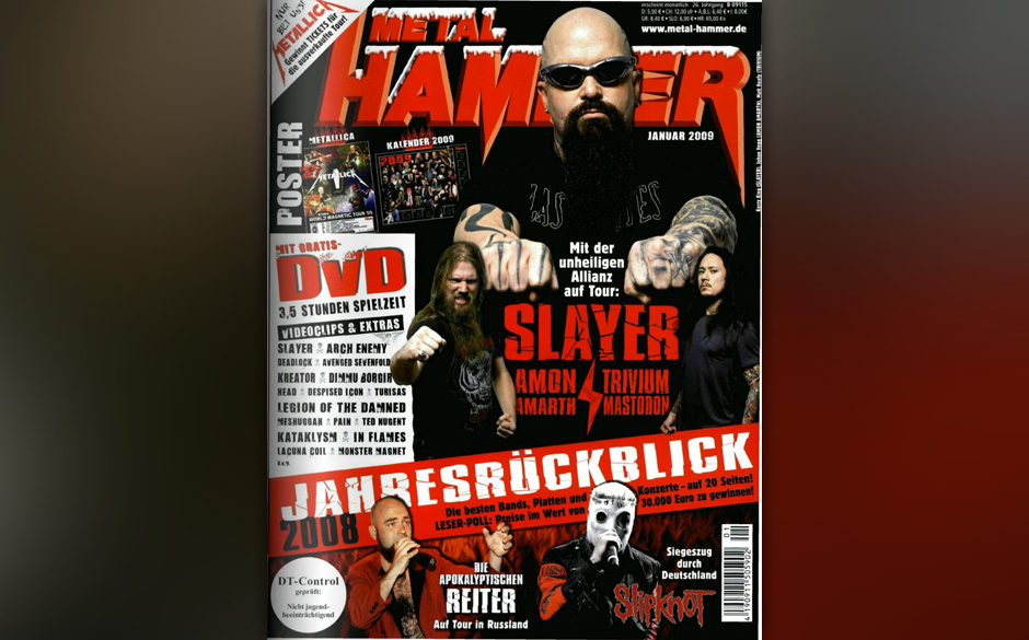 METAL HAMMER-Titelbilder seit 1984