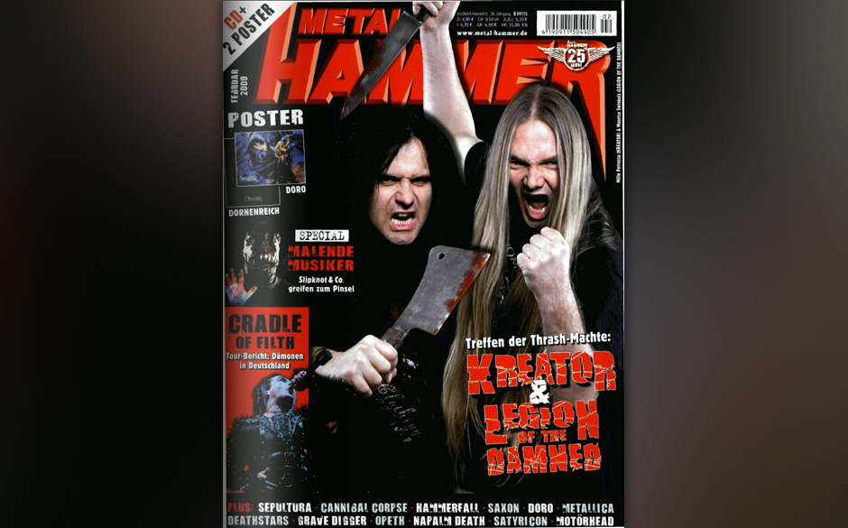 METAL HAMMER-Titelbilder seit 1984