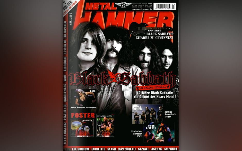 METAL HAMMER-Titelbilder seit 1984