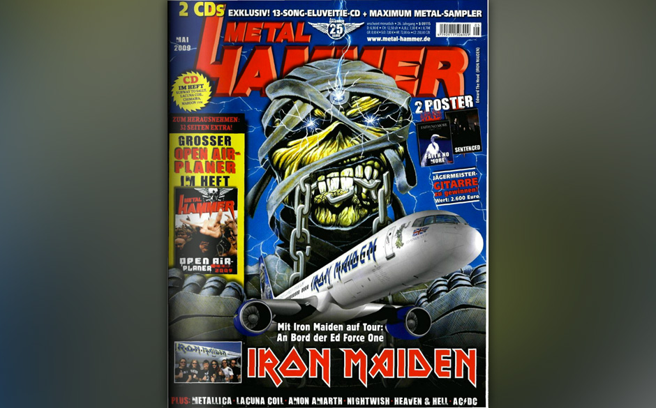 METAL HAMMER-Titelbilder seit 1984
