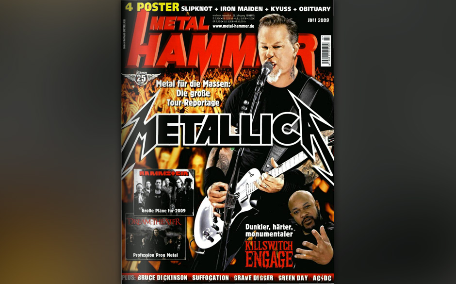 METAL HAMMER-Titelbilder seit 1984