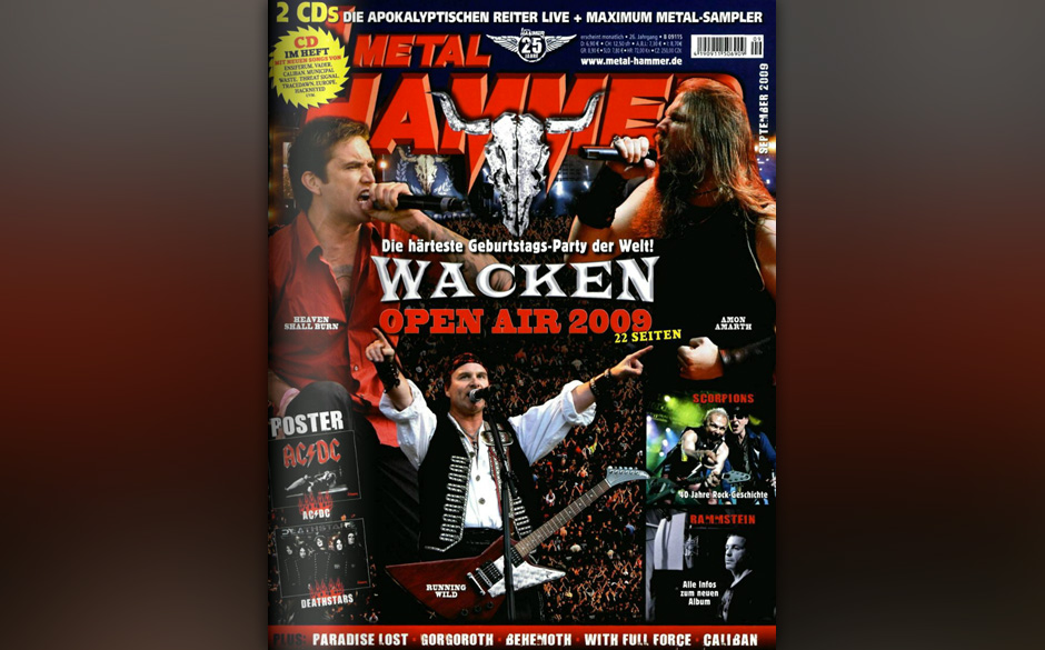 METAL HAMMER-Titelbilder seit 1984