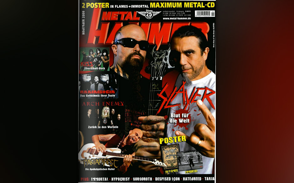 METAL HAMMER-Titelbilder seit 1984