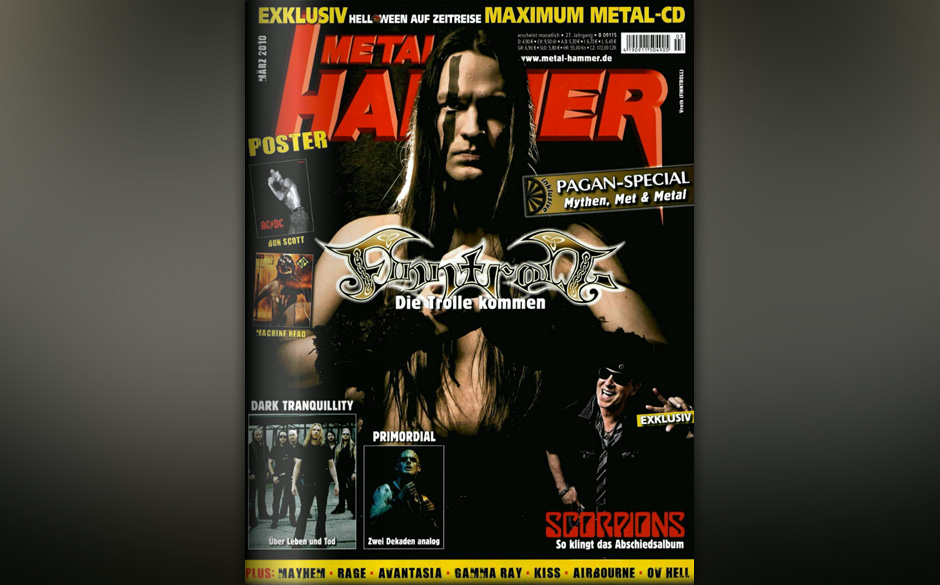 METAL HAMMER-Titelbilder seit 1984