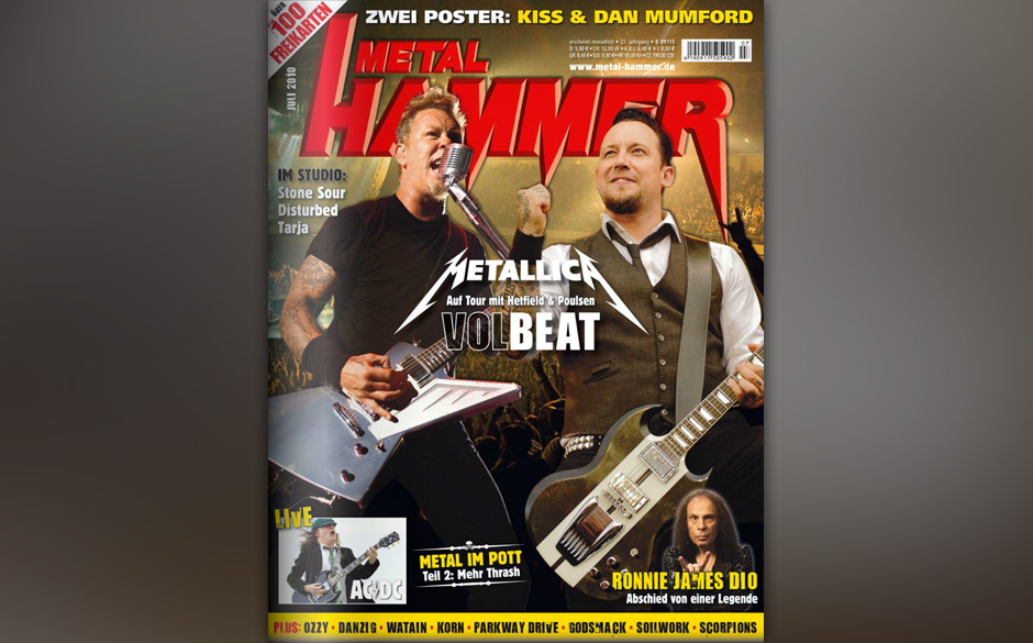 METAL HAMMER-Titelbilder seit 1984