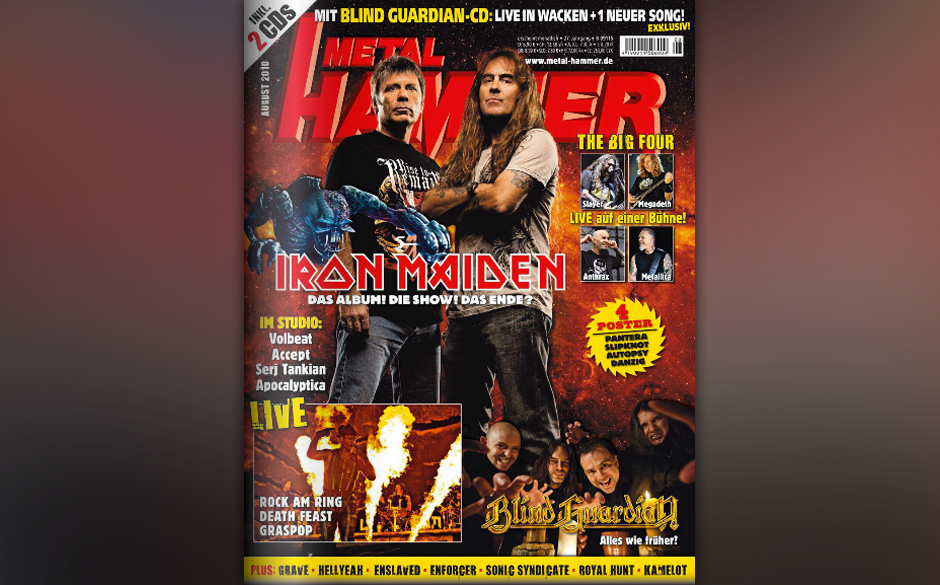 METAL HAMMER-Titelbilder seit 1984