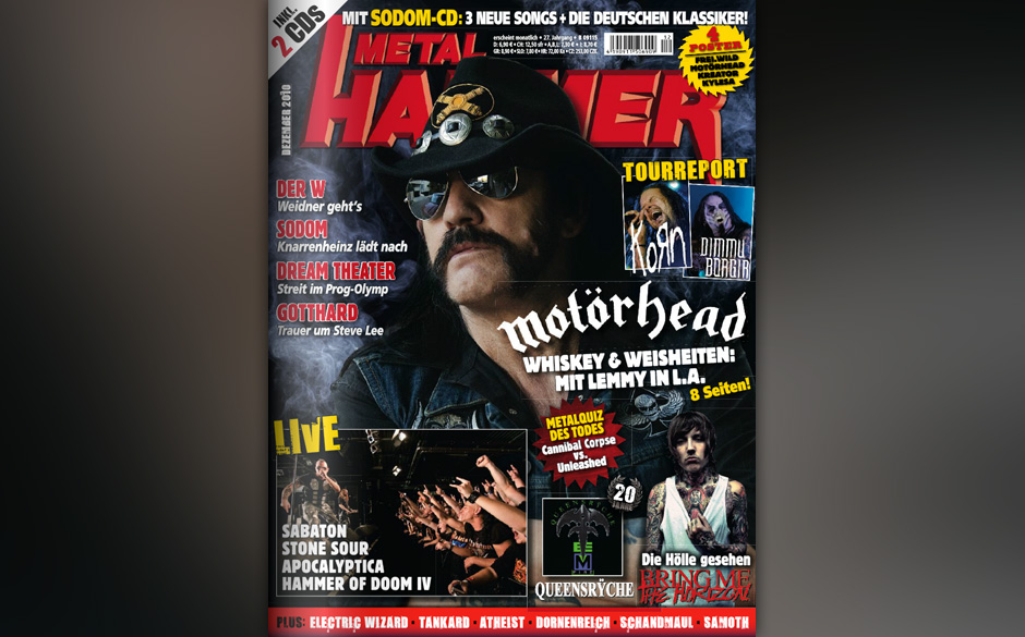 METAL HAMMER-Titelbilder seit 1984