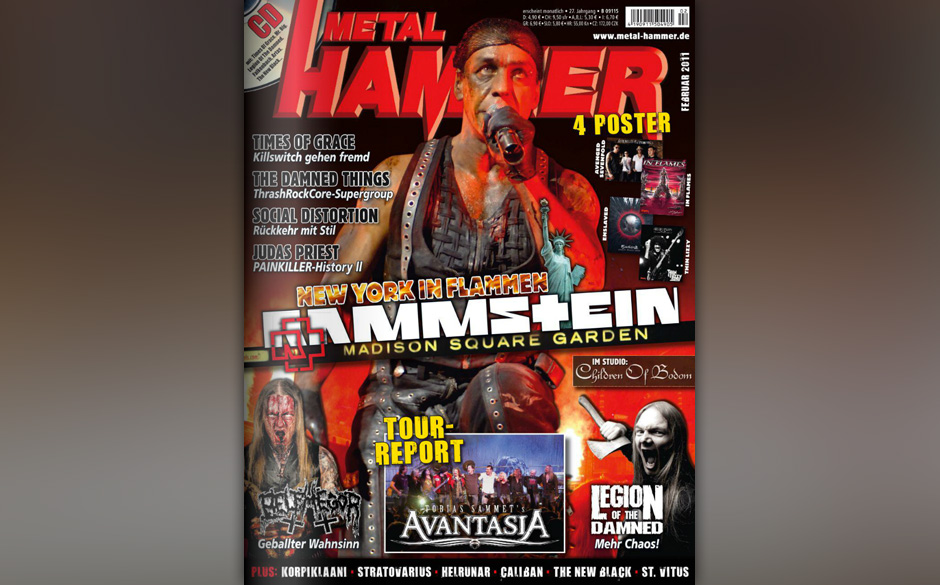 METAL HAMMER-Titelbilder seit 1984