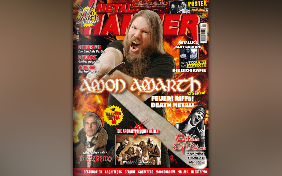 METAL HAMMER-Titelbilder seit 1984