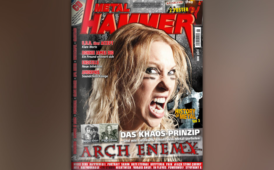 METAL HAMMER-Titelbilder seit 1984