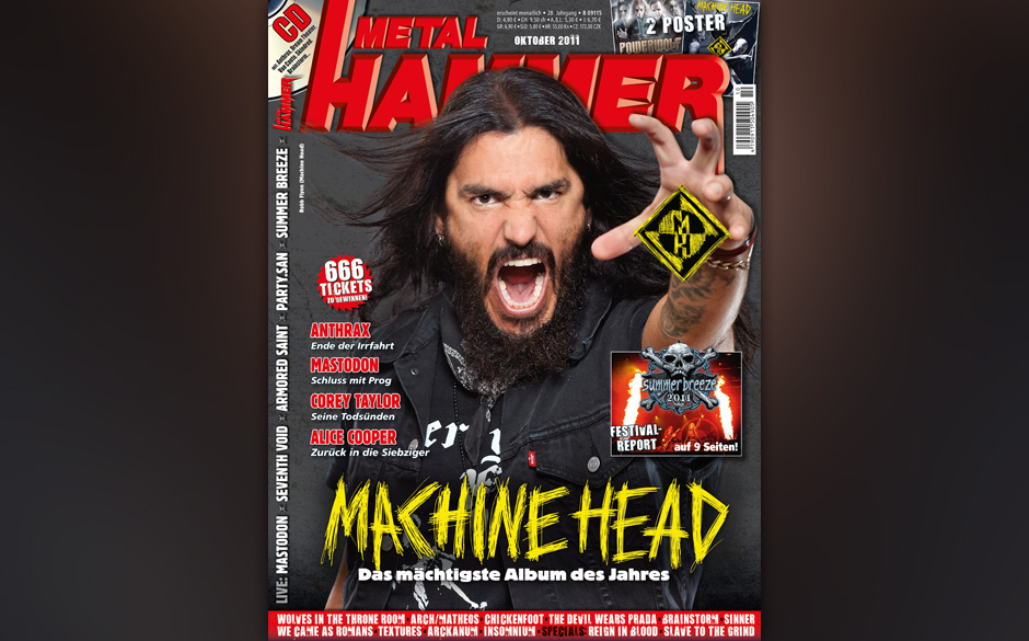 METAL HAMMER-Titelbilder seit 1984