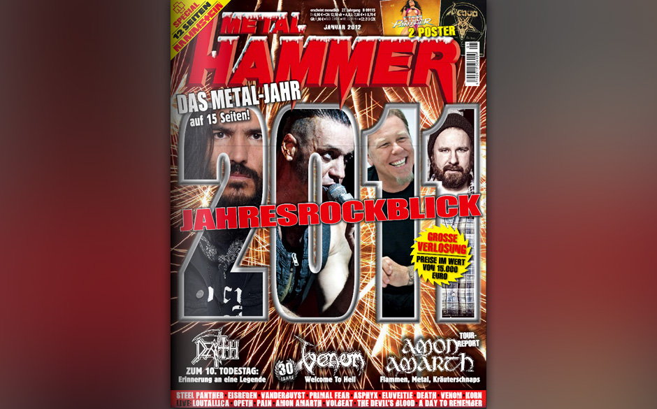 METAL HAMMER-Titelbilder seit 1984