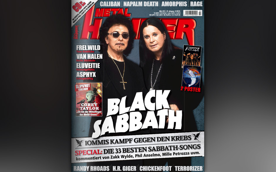 METAL HAMMER-Titelbilder seit 1984