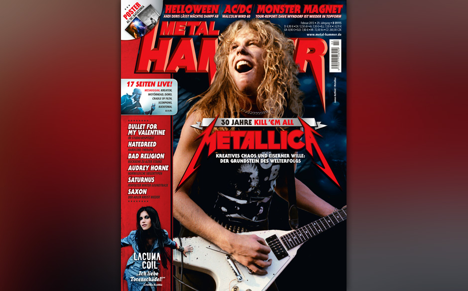 METAL HAMMER-Titelbilder seit 1984