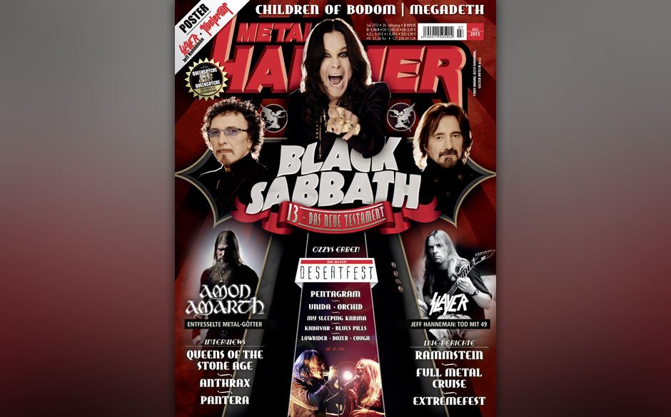 METAL HAMMER-Titelbilder seit 1984