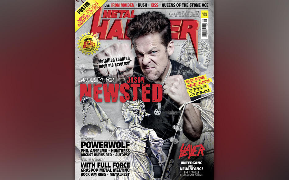 METAL HAMMER-Titelbilder seit 1984