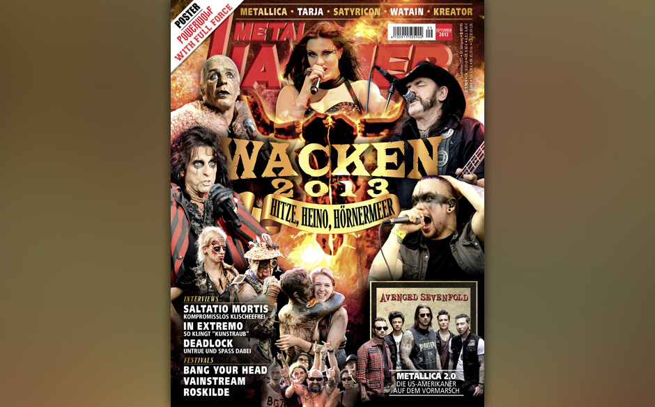 METAL HAMMER-Titelbilder seit 1984