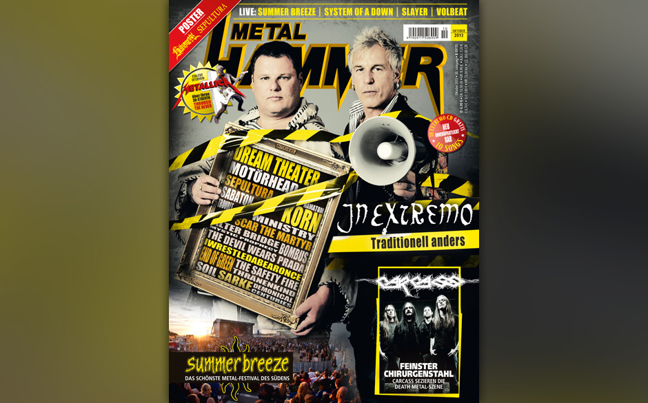 METAL HAMMER-Titelbilder seit 1984
