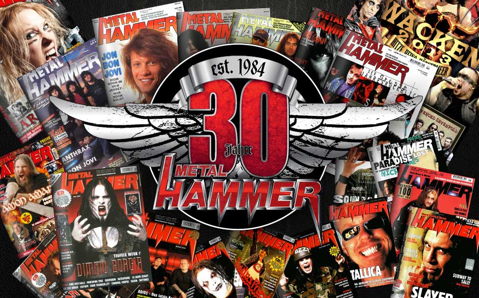 Klickt euch hier durch alle Titelbilder aus 30 Jahren METAL HAMMER >>>