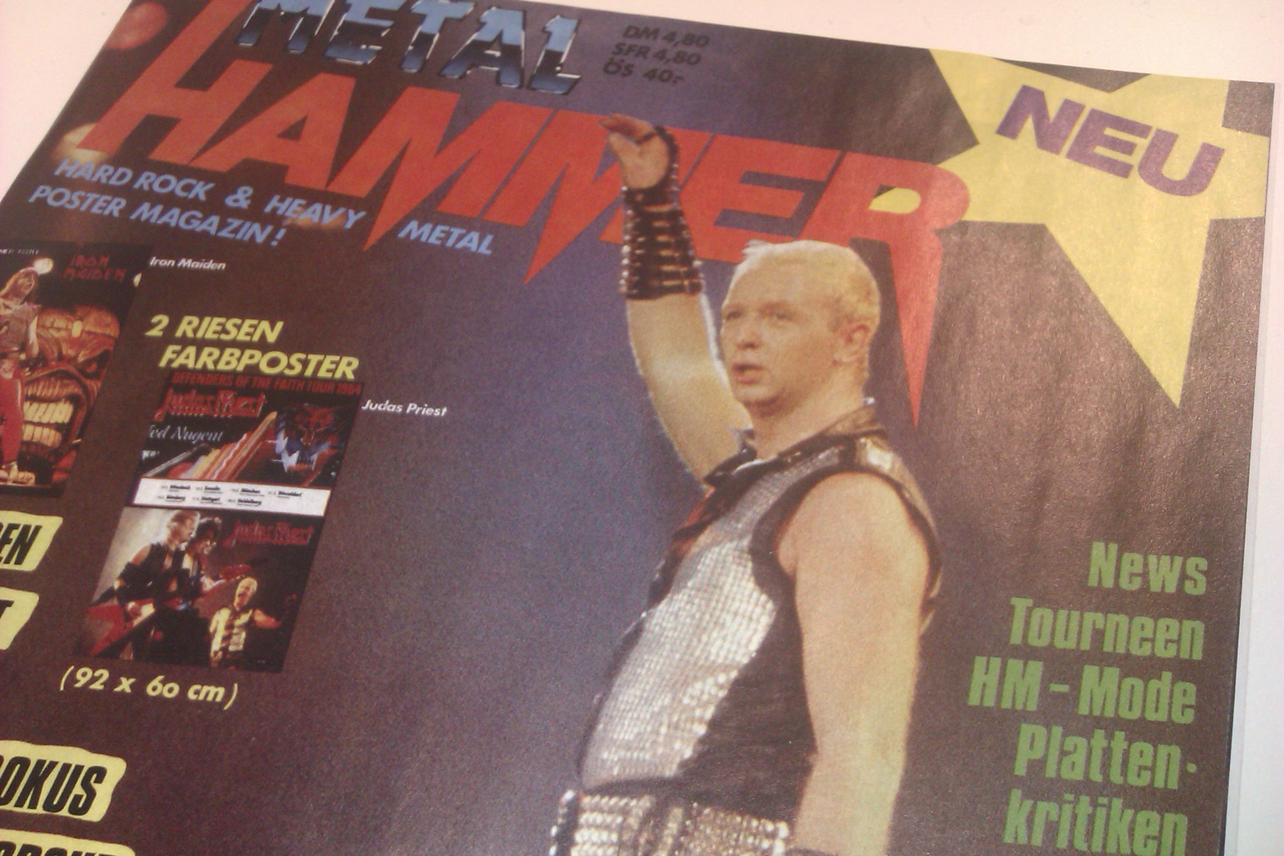 Nachdruck der METAL HAMMER-Erstausgabe von 1984, nur erhältlich mit Ausgabe 02/2014