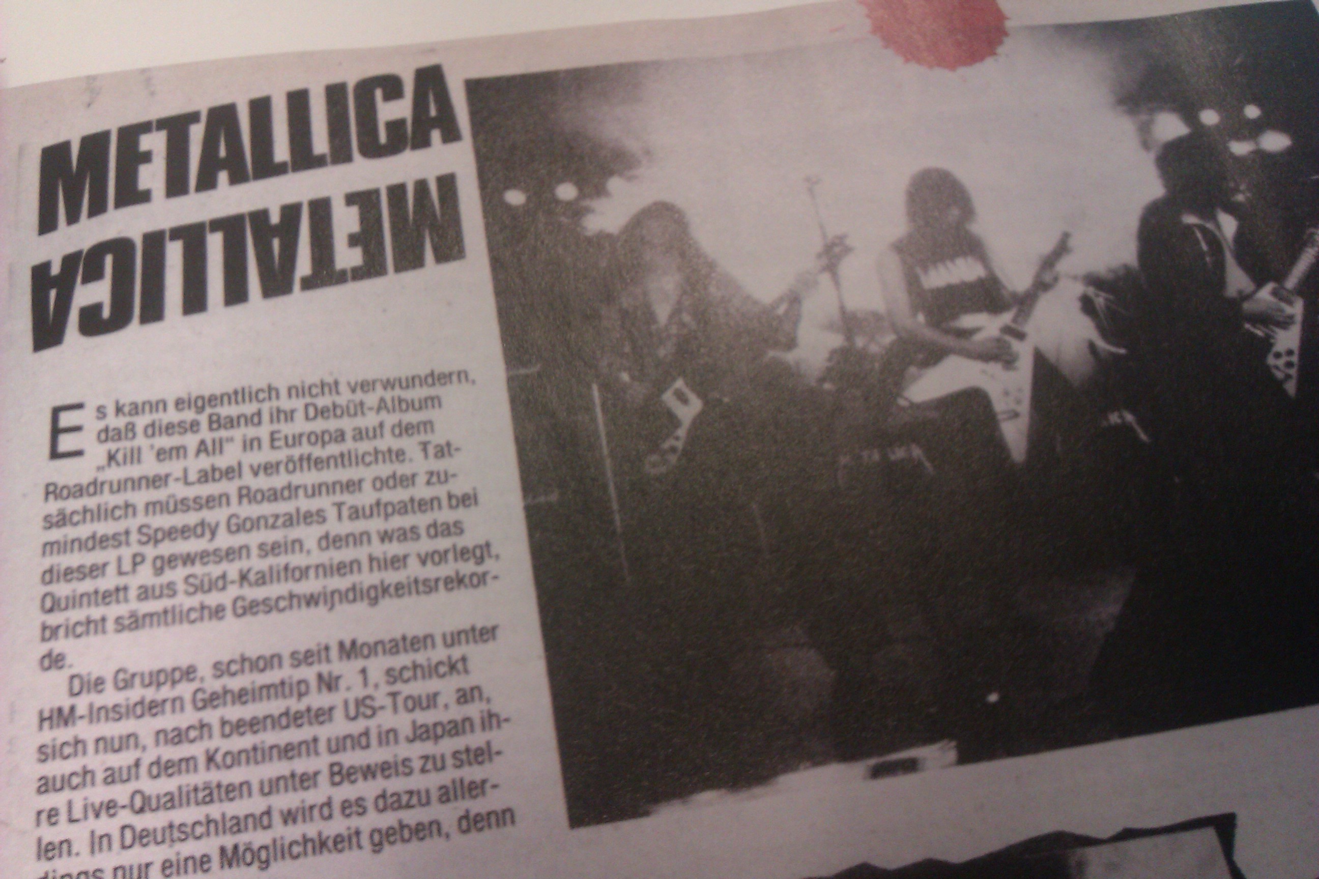 Nachdruck der METAL HAMMER-Erstausgabe von 1984, nur erhältlich mit Ausgabe 02/2014