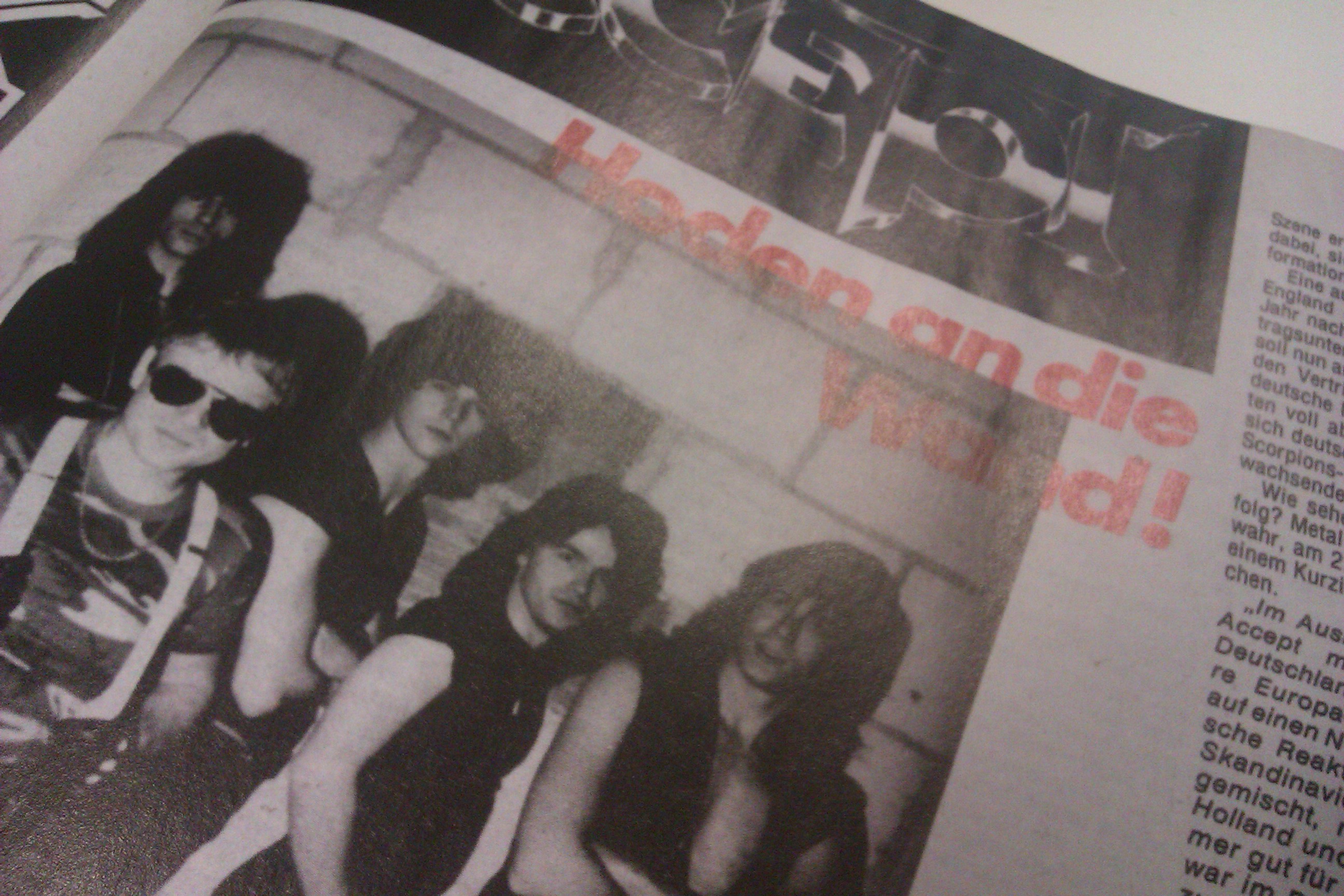 Nachdruck der METAL HAMMER-Erstausgabe von 1984, nur erhältlich mit Ausgabe 02/2014