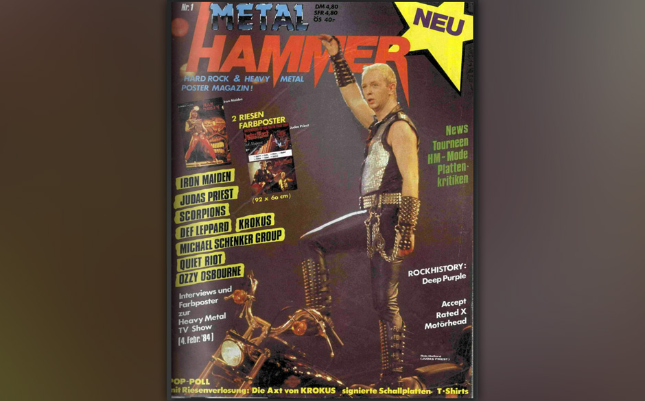 METAL HAMMER-Titelbilder seit 1984