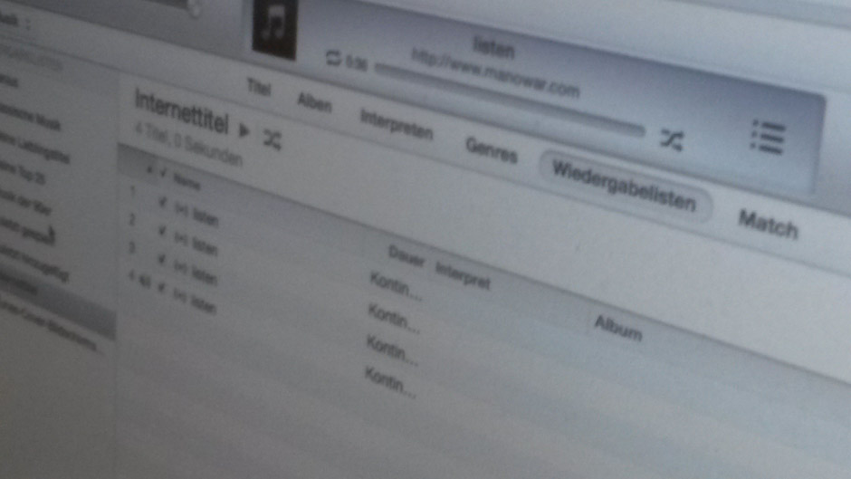 Virtuelle Manowar-Listening-Session