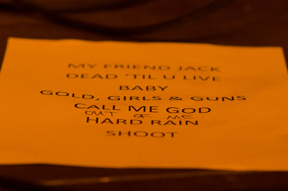 Sleekstain live, 06.02.2014, München