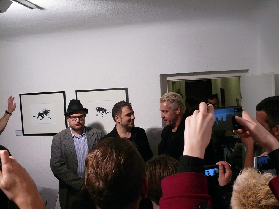 In stillen Nächten: Vernissage mit Rammsteins Till Lindemann