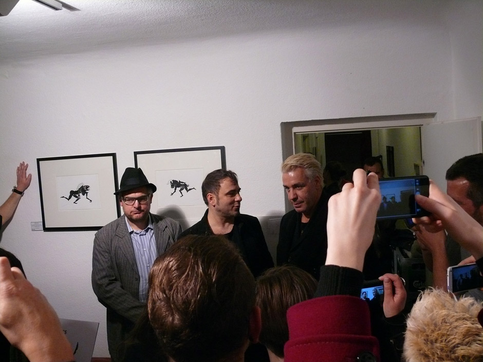 In stillen Nächten: Vernissage mit Rammsteins Till Lindemann