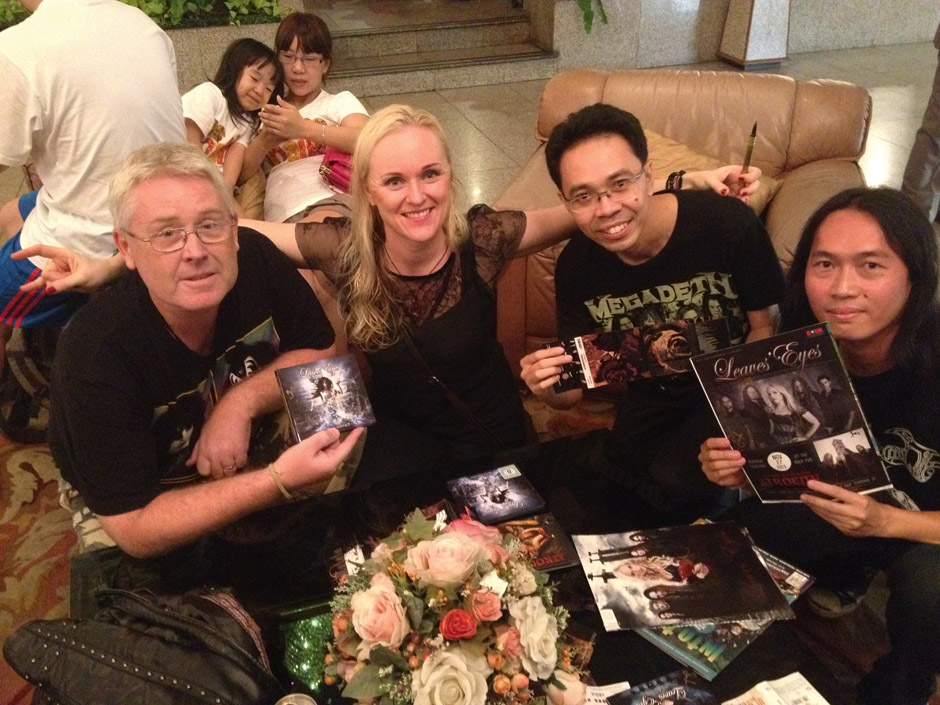 Leaves’ Eyes + Atrocity in Bangok