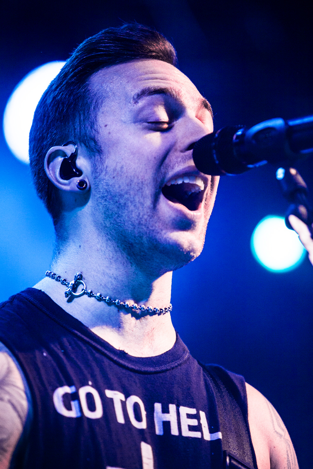 Bullet For My Valentine live, 22.02.2014, Würzburg: Posthalle