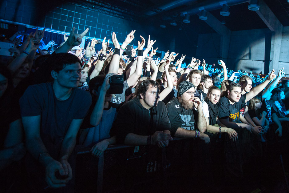 Bullet For My Valentine live, 23.02.2014, Wiesbaden: Schlachthof