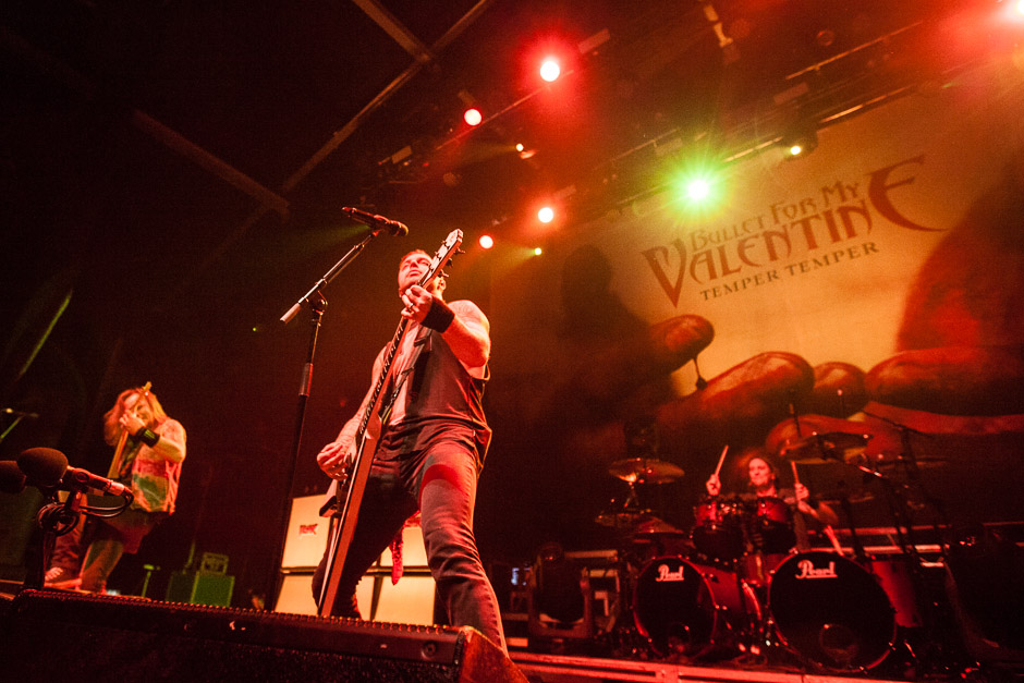 Bullet For My Valentine live, 23.02.2014, Wiesbaden: Schlachthof