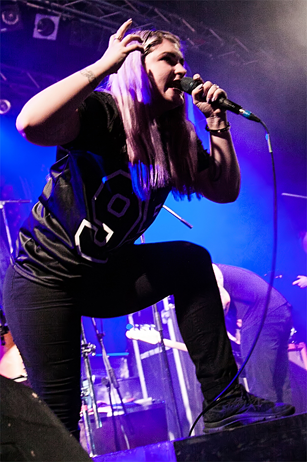 Iwrestledabearonce live, 07.03.2014, Würzburg: Posthalle