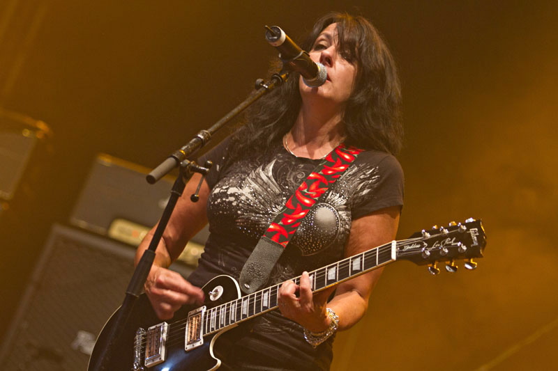Girlschool, live, Wacken 2011